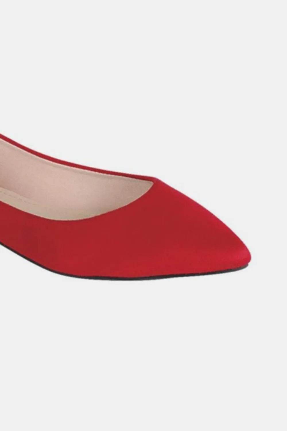 Forever Link Pointy Toe Slip On Flat Loafers - IntuitiveEncBoutique