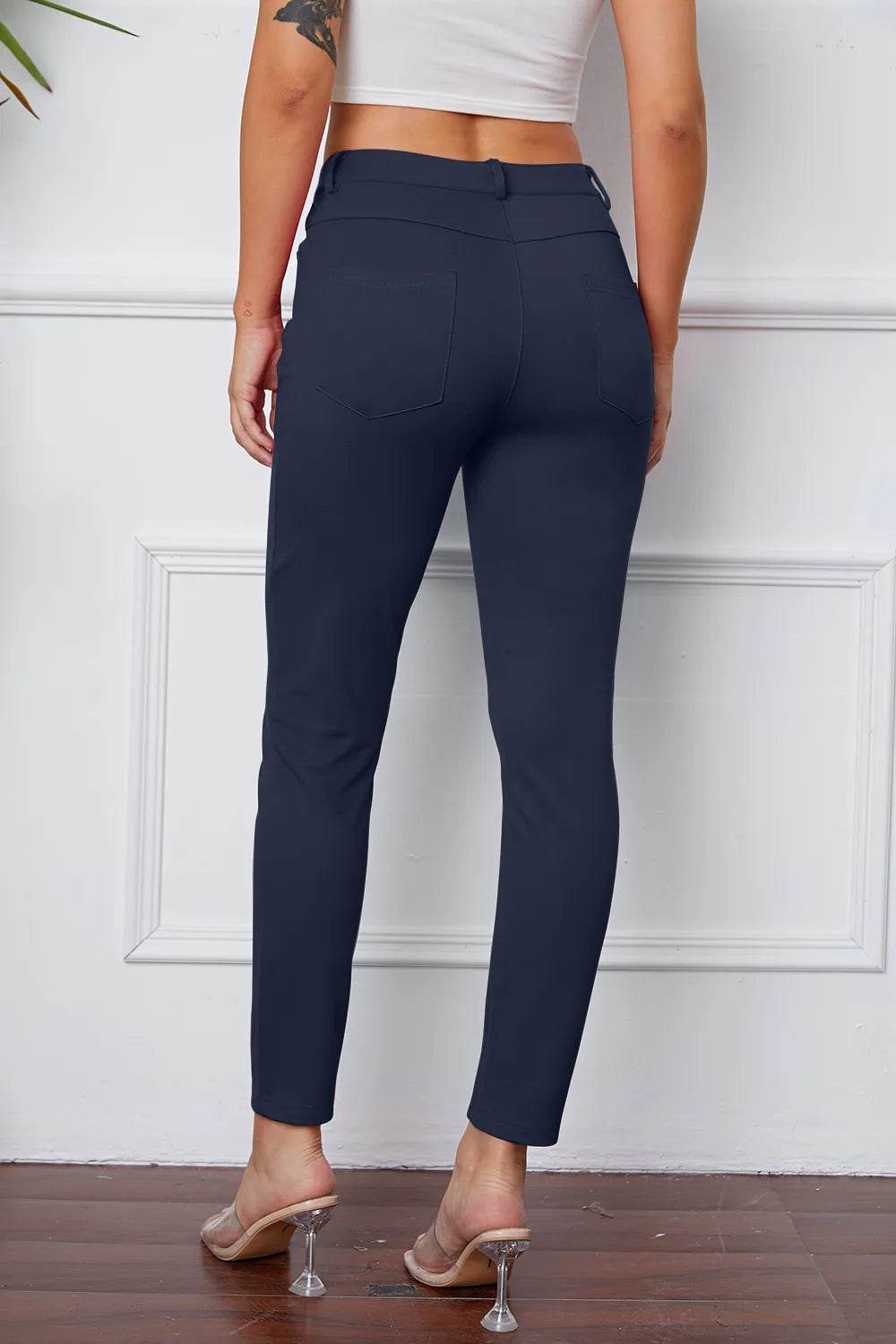 StretchyStitch Pants by Basic Bae - IntuitiveEncBoutique