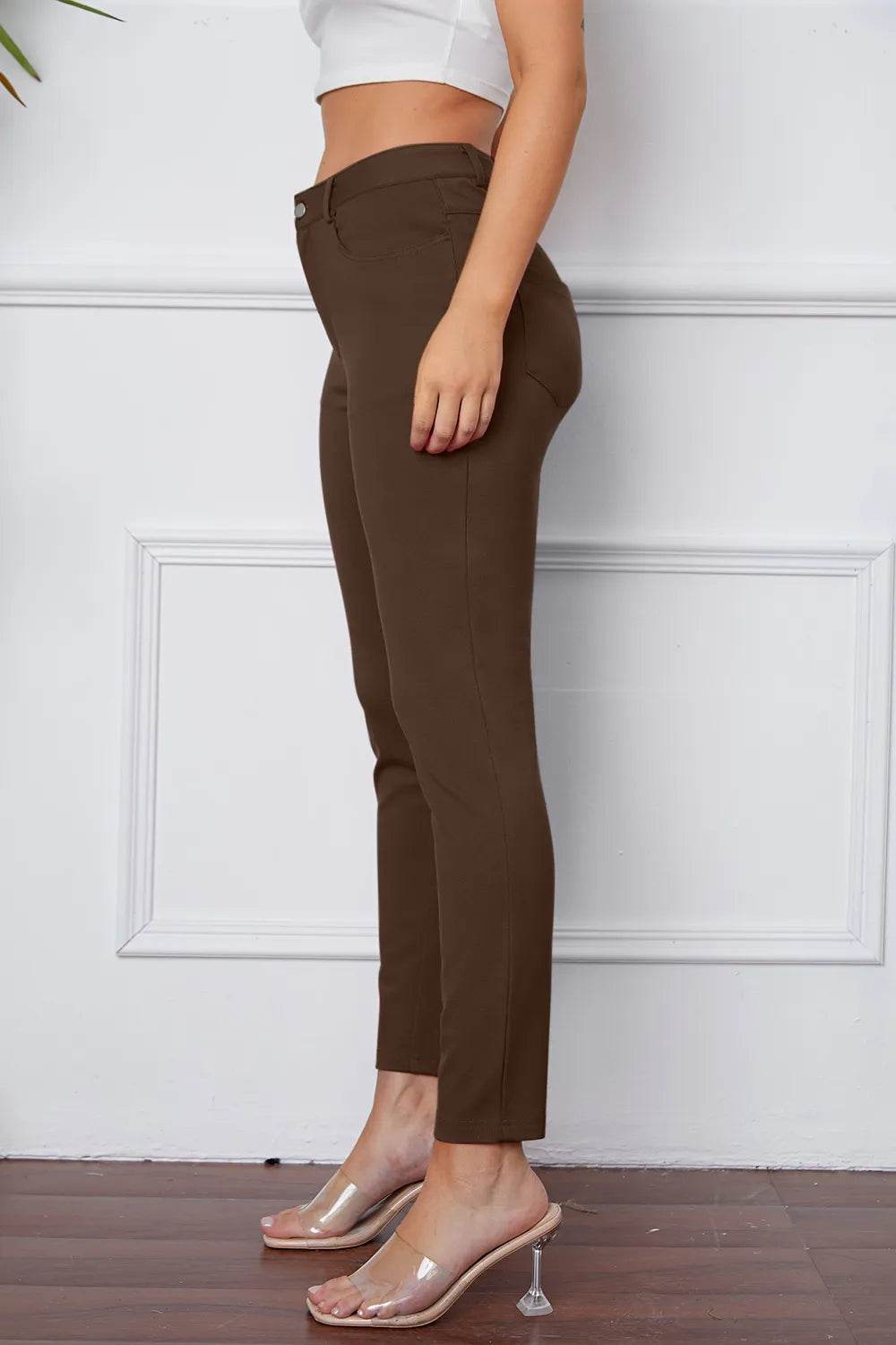 StretchyStitch Pants by Basic Bae - IntuitiveEncBoutique