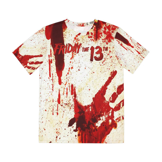 Horror Graphic Tee for Fans of Friday the 13th, Unique Halloween Shirt, Gifts for Horror Lovers, Statement T-Shirt, Graphic Novelty Tee - IntuitiveEncBoutique