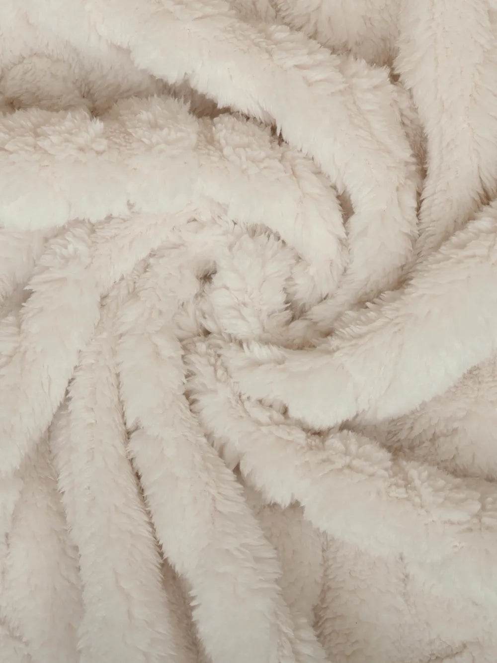 Plus Size Open Front Hooded Plush Coat - IntuitiveEncBoutique