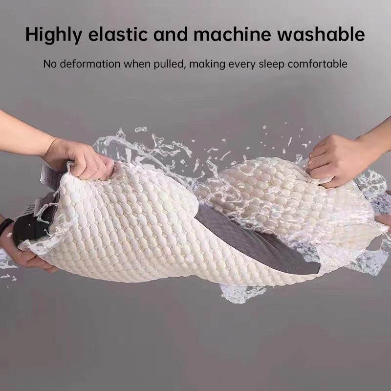 2025 New SPA Sleep Pillow: Sleep aid, neck support, orthopedic, soybean fiber massage, for home - IntuitiveEncBoutique