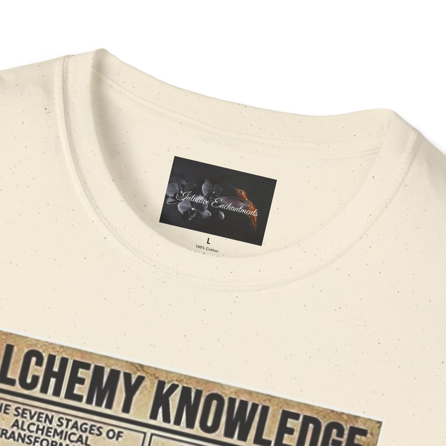 Alchemy Knowledge Unisex T-Shirt, Vintage-style Graphic Tee, Gift for Historians, Science Lovers, Unique Learning Shirt, Educational Apparel