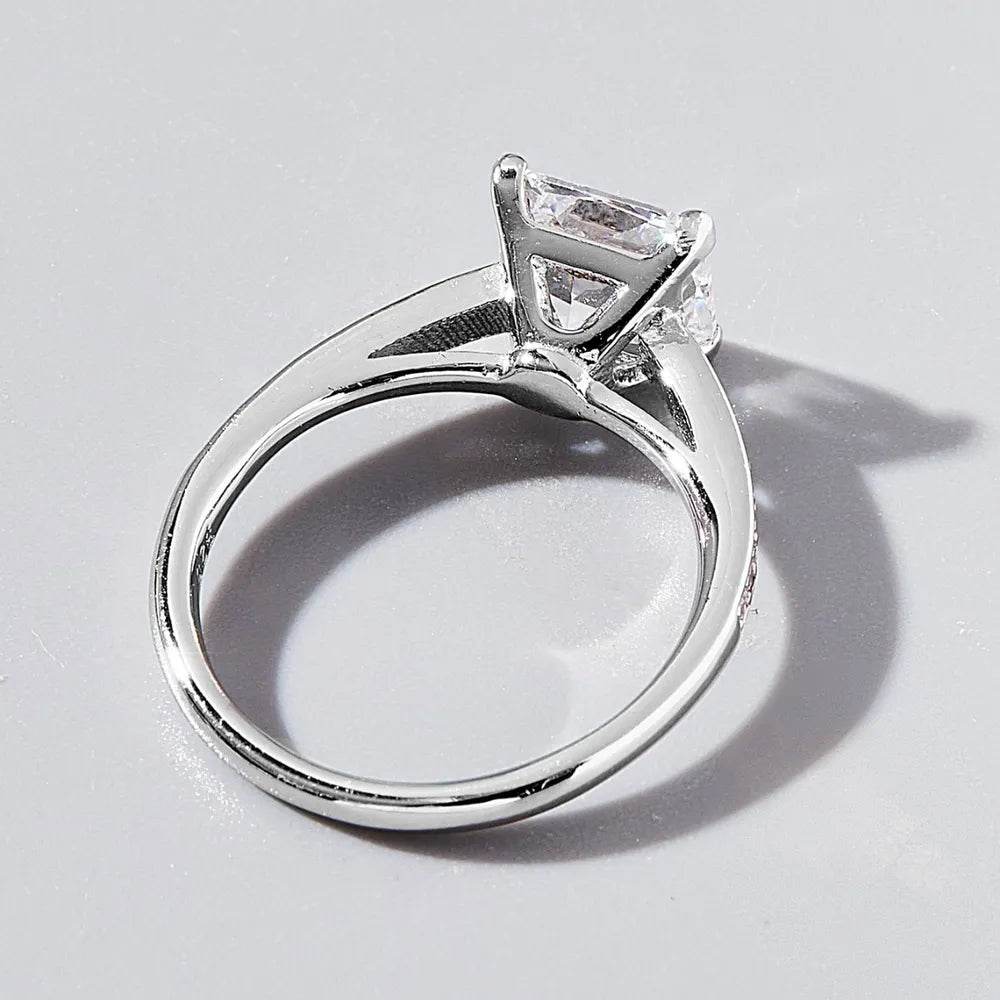 925 Sterling Silver Zircon Ring - IntuitiveEncBoutique