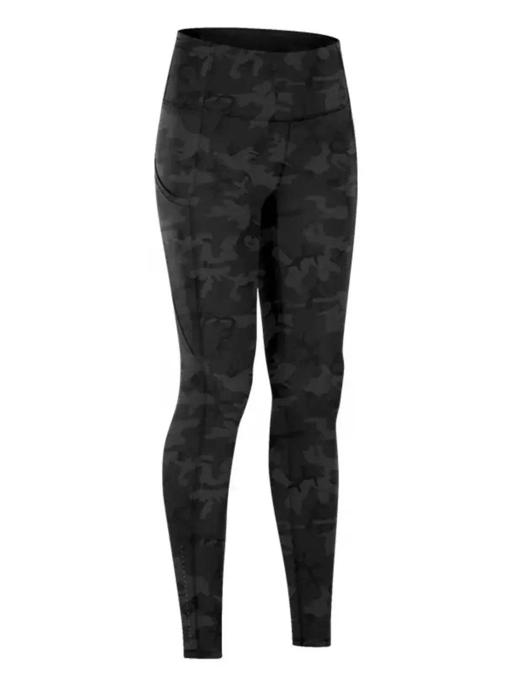 Wide Waistband Sports Leggings - IntuitiveEncBoutique