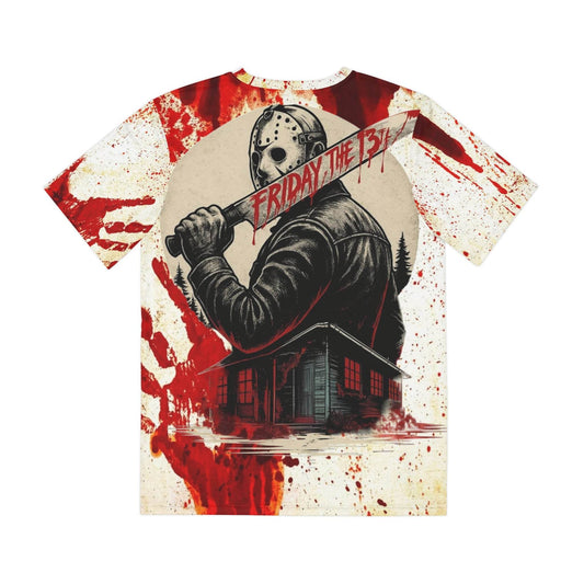 Horror Graphic Tee for Fans of Friday the 13th, Unique Halloween Shirt, Gifts for Horror Lovers, Statement T-Shirt, Graphic Novelty Tee - IntuitiveEncBoutique
