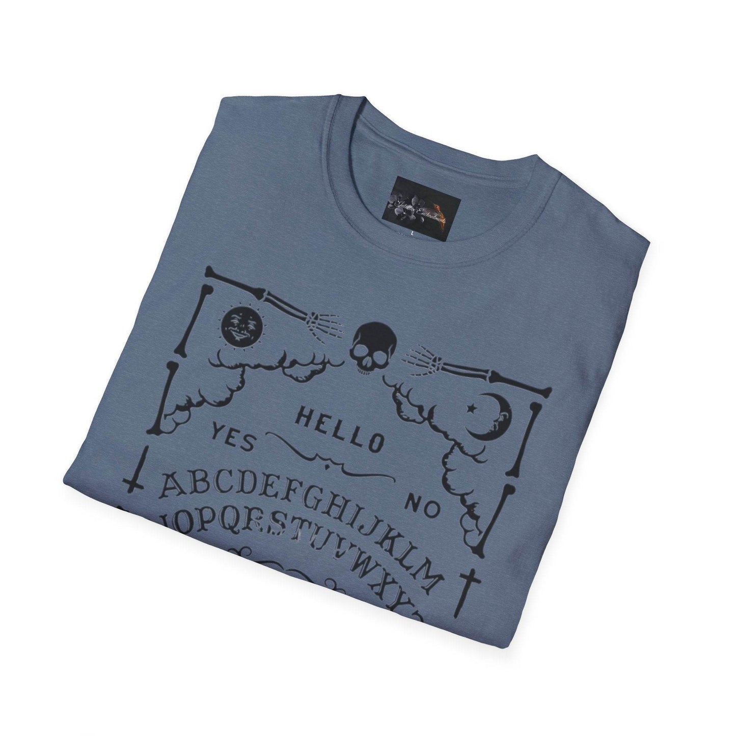 Mystical Ouija Board Unisex T-Shirt - Perfect for Halloween, Gift, Casual Wear, Spirituality, Ghost Lovers - IntuitiveEncBoutique