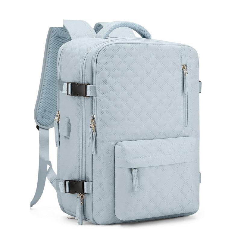 Travel backpack, women's short distance travel bag, large capacity college student computer backpack, business trip luggage bag - IntuitiveEncBoutique