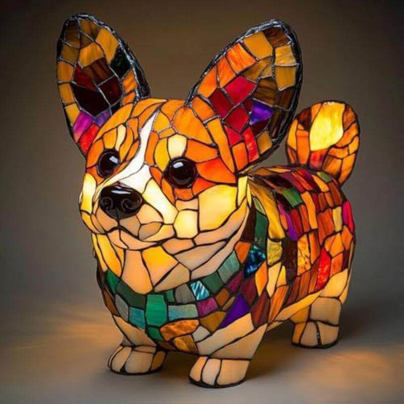 Animal resin LED night light, a cute bedside lamp for living rooms and bedrooms. - IntuitiveEncBoutique