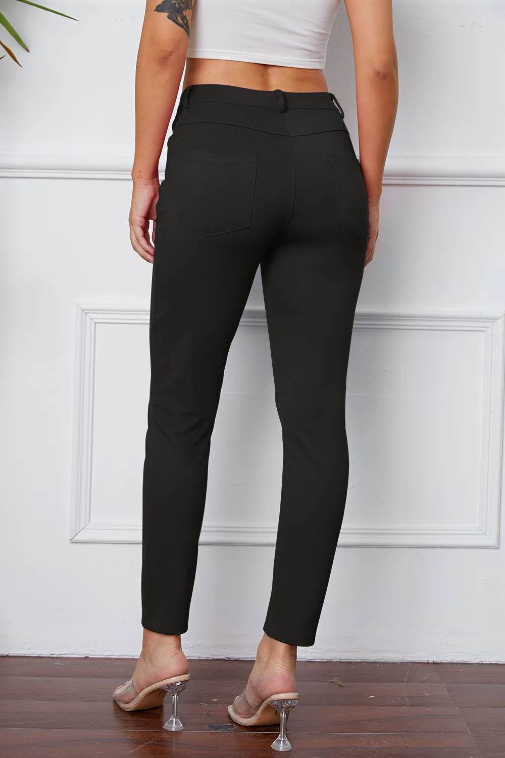 StretchyStitch Pants by Basic Bae - IntuitiveEncBoutique