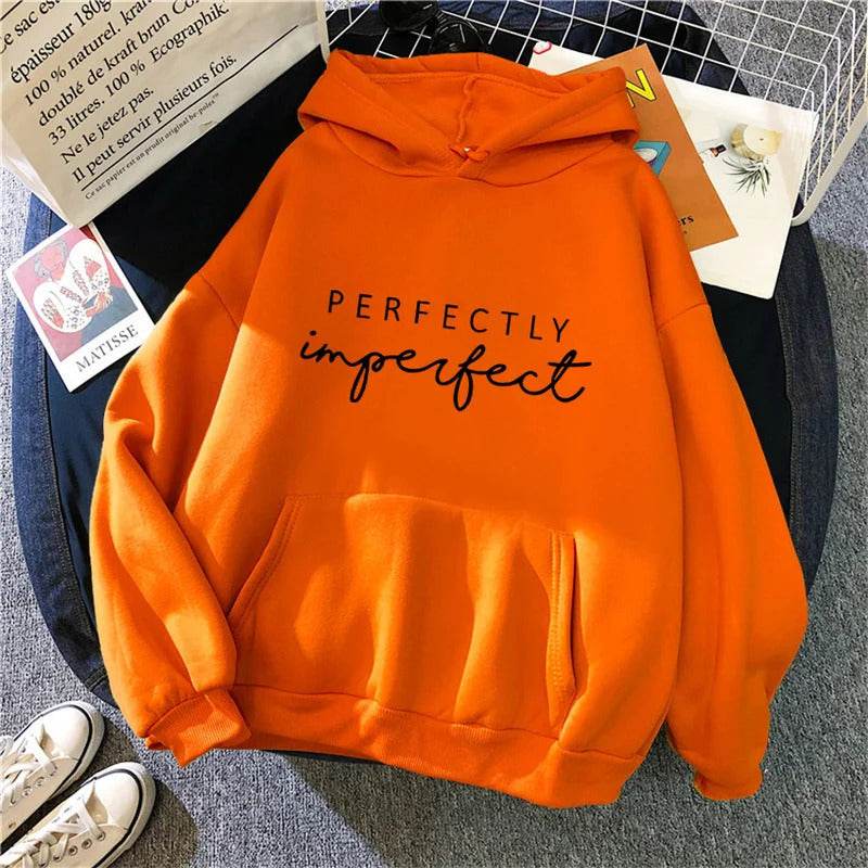 Spring New Letter Pattern Printed Hooded Sweatshirt Unisex Long Sleeve Casual Jacket Trendy Top Versatile - IntuitiveEncBoutique