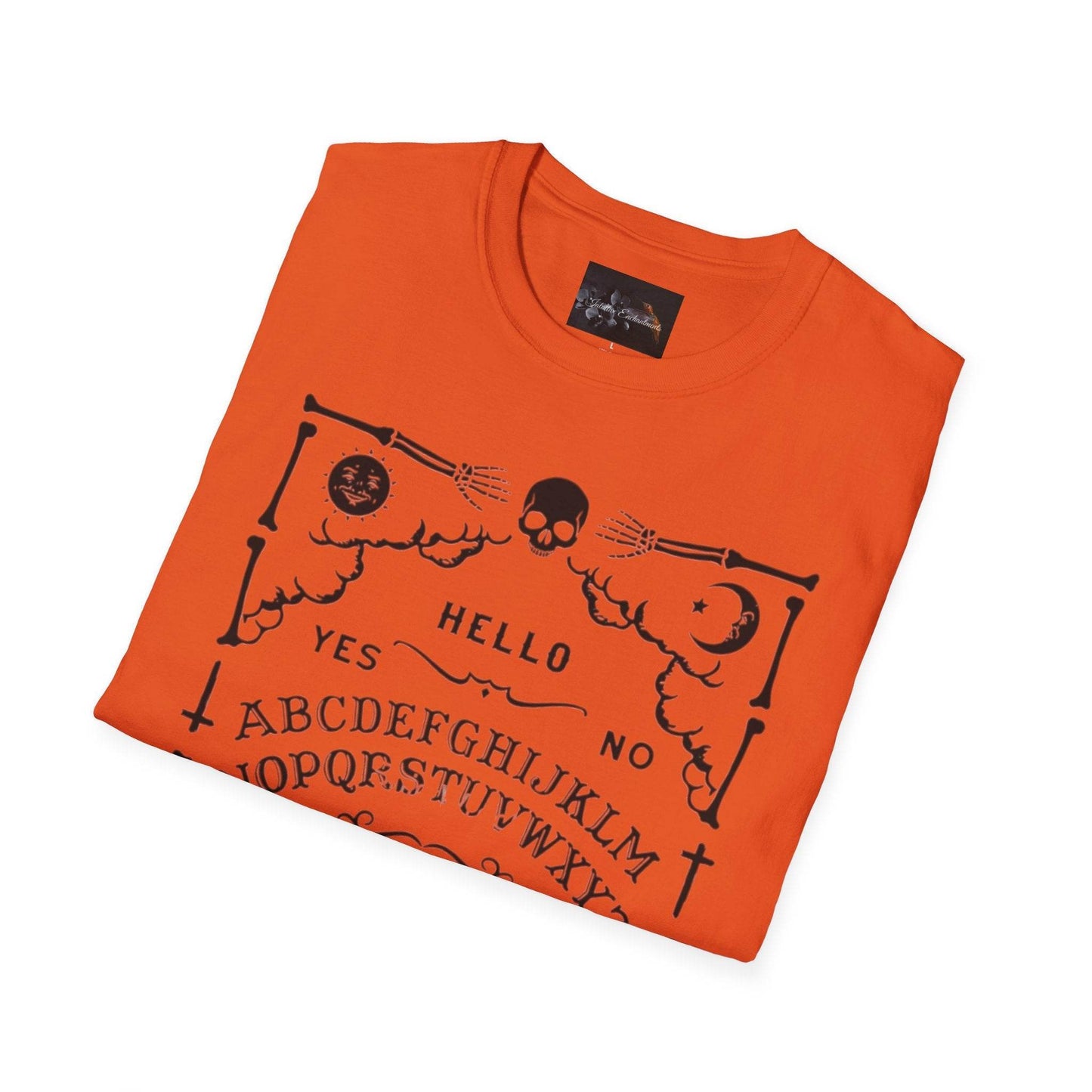 Mystical Ouija Board Unisex T-Shirt - Perfect for Halloween, Gift, Casual Wear, Spirituality, Ghost Lovers - IntuitiveEncBoutique
