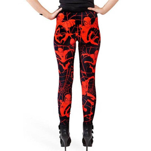 Women Leggings Digital Print Popular Spider-Man Sexy women pant - IntuitiveEncBoutique