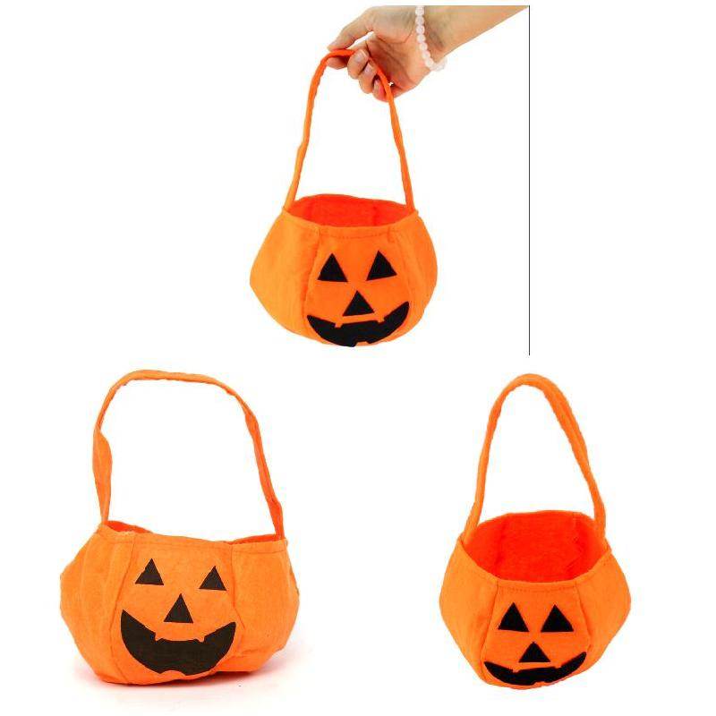 Halloween Party Supplies Non-woven Fabrics Pumpkin Bags - IntuitiveEncBoutique