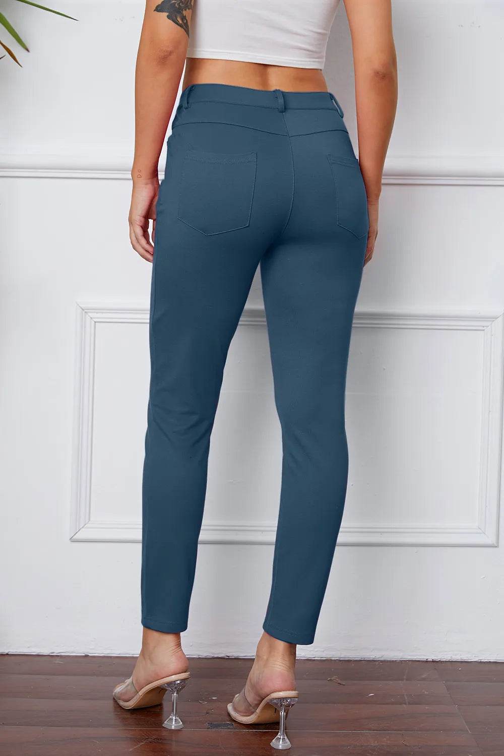 StretchyStitch Pants by Basic Bae - IntuitiveEncBoutique