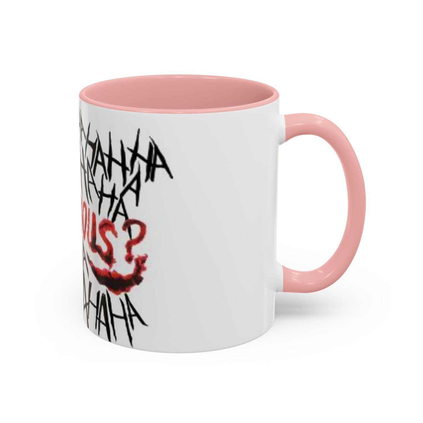 Why So Serious? Accent Coffee Mug | Funny Joker Gift, Office Decor, Birthday Present, Unique Ceramic Cup, Comic Enthusiast