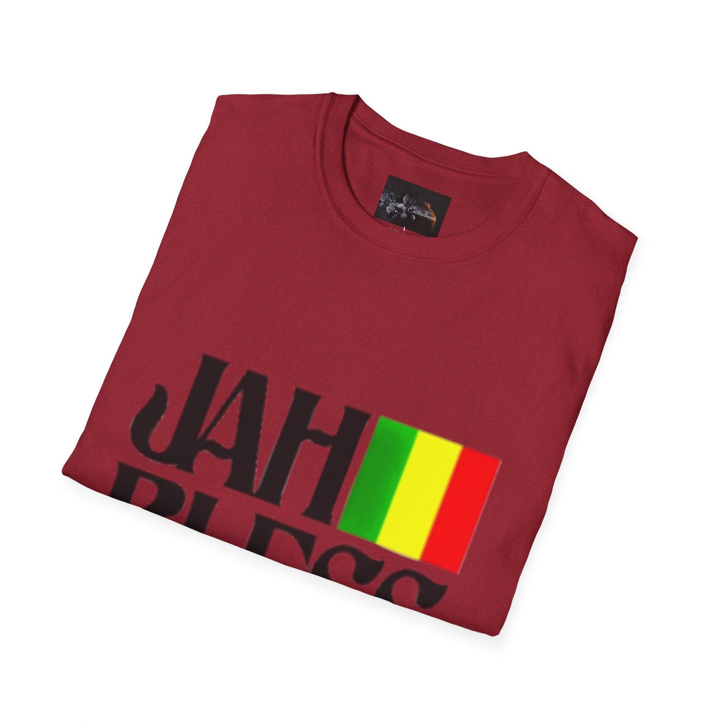 Rasta Vibes Unisex T-Shirt, Jah Bless Graphic Tee, Lion of Judah Shirt, Reggae Style Apparel, Festival Wear, Gift for Music Lovers
