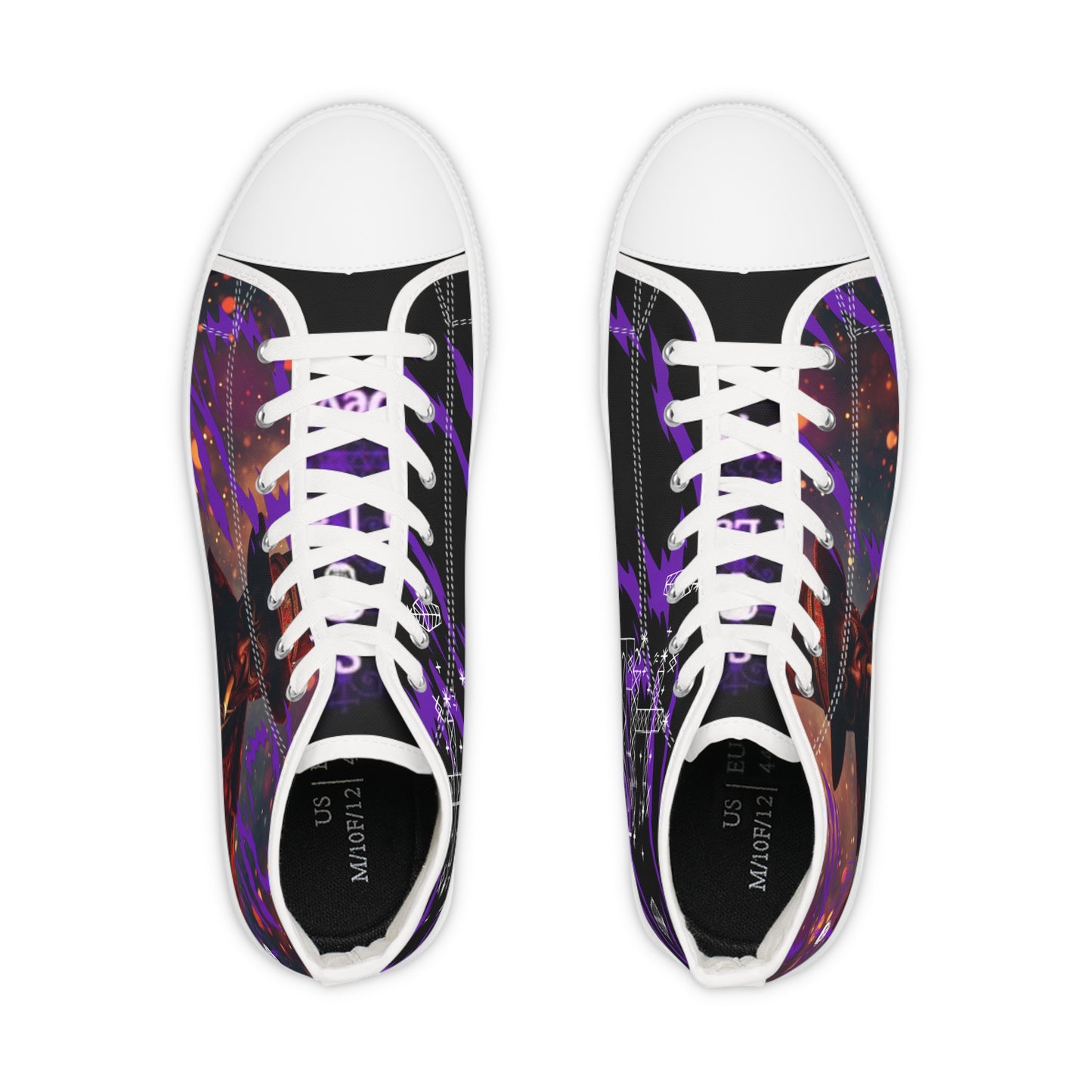 Baron Samdi Design - Voodoo Spirit Shoes, Skeleton Charms, Creepy Footwear, Halloween Costume, Unique Gift