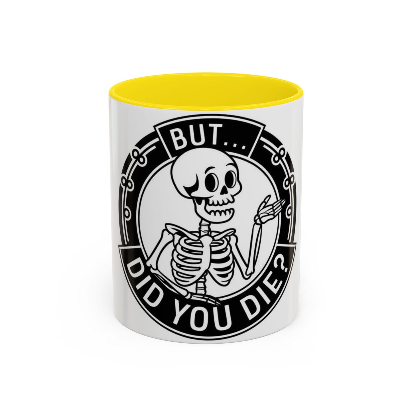 Skeleton Coffee Mug - Perfect for Halloween, Funny Gift for Friends, Gag Gift, Kitchen Decor, Humor Mug