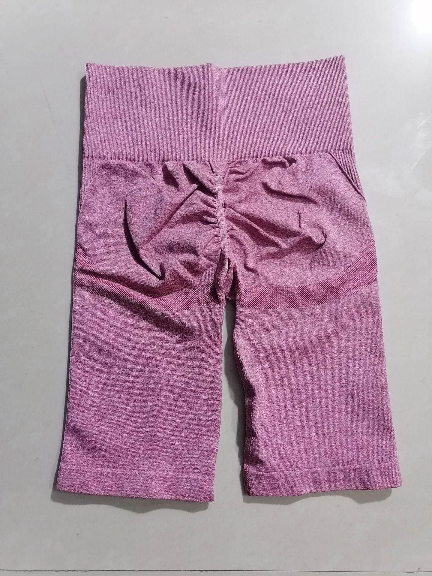 Women's Five-Quarter Pants High Waist Slim Quick-Dry Cycling Yoga Pants - IntuitiveEncBoutique