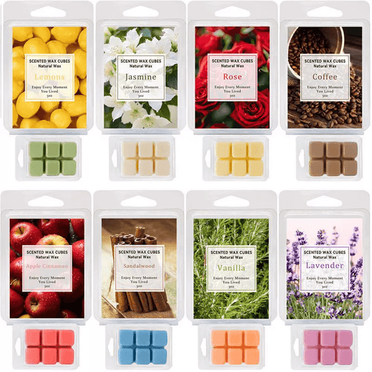 Colorful Eight - scent Scented Wax Cubes Set - IntuitiveEncBoutique