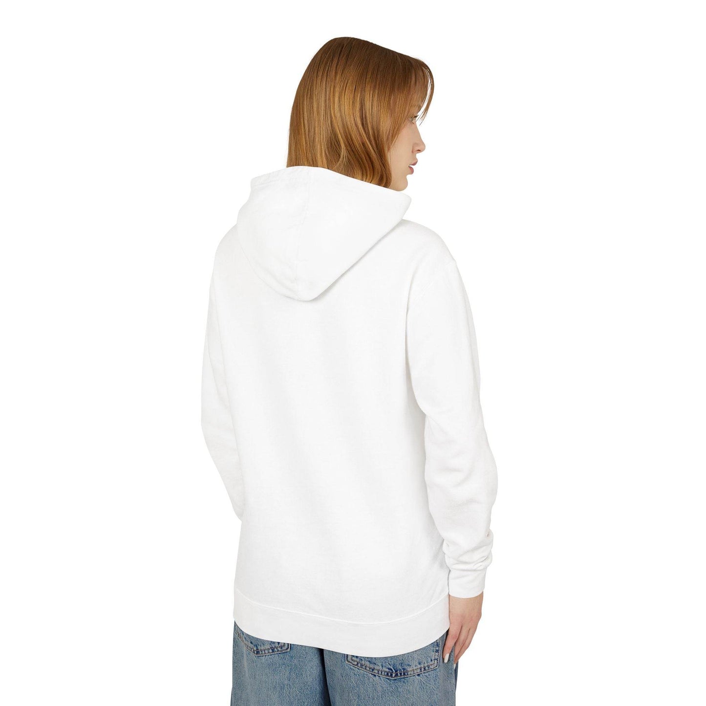 Halloween Unisex Lightweight Hoodie, Halloqueen Sweatshirt, Cute Fall Fashion, Cozy Halloween Gift, Spooky Season Apparel - IntuitiveEncBoutique