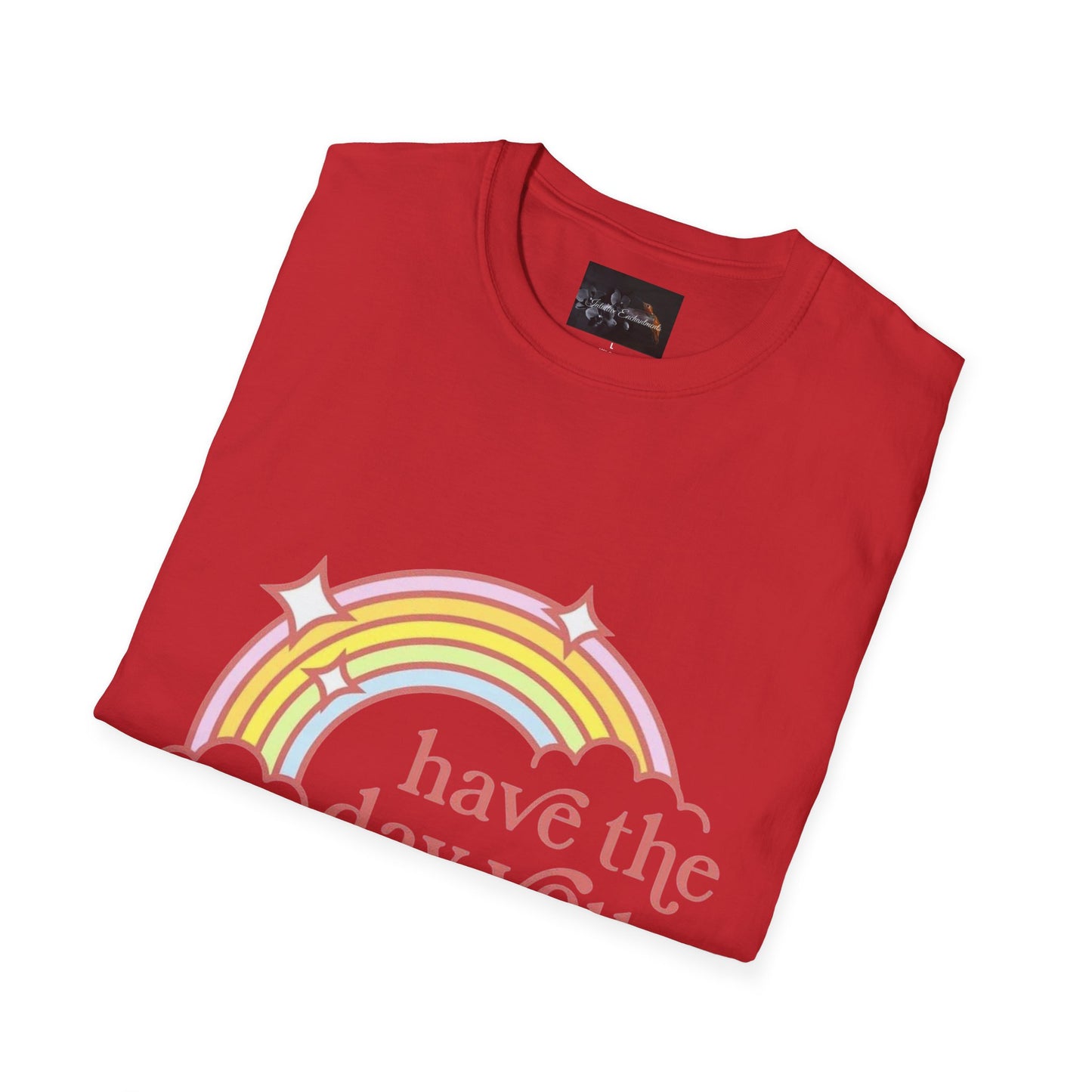 Vote-Inspired Unisex T-Shirt - 'Have the Day You Voted For' - Casual Wear, Election Day, Gift for Activists, Rainbow Design, Feel-Good