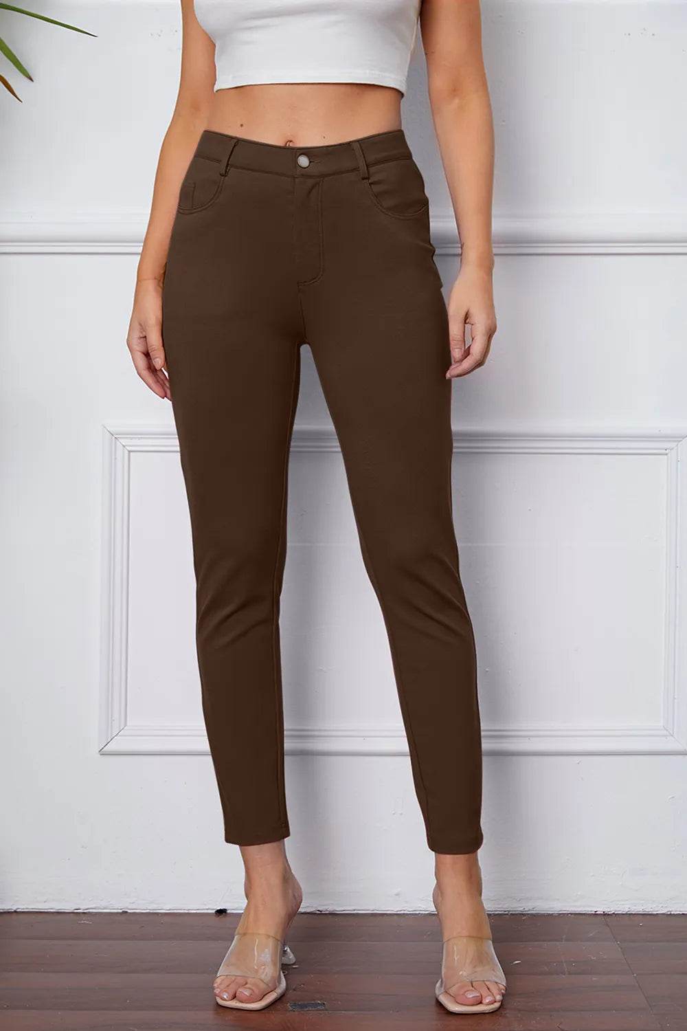 StretchyStitch Pants by Basic Bae - IntuitiveEncBoutique