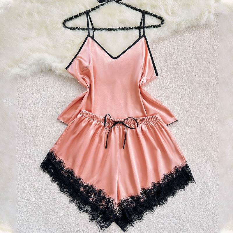Lace pajama set - IntuitiveEncBoutique