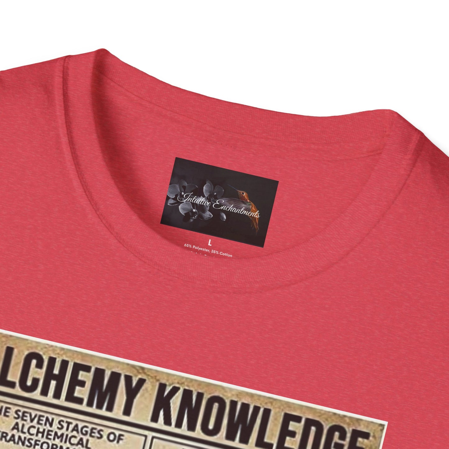 Alchemy Knowledge Unisex T-Shirt, Vintage-style Graphic Tee, Gift for Historians, Science Lovers, Unique Learning Shirt, Educational Apparel