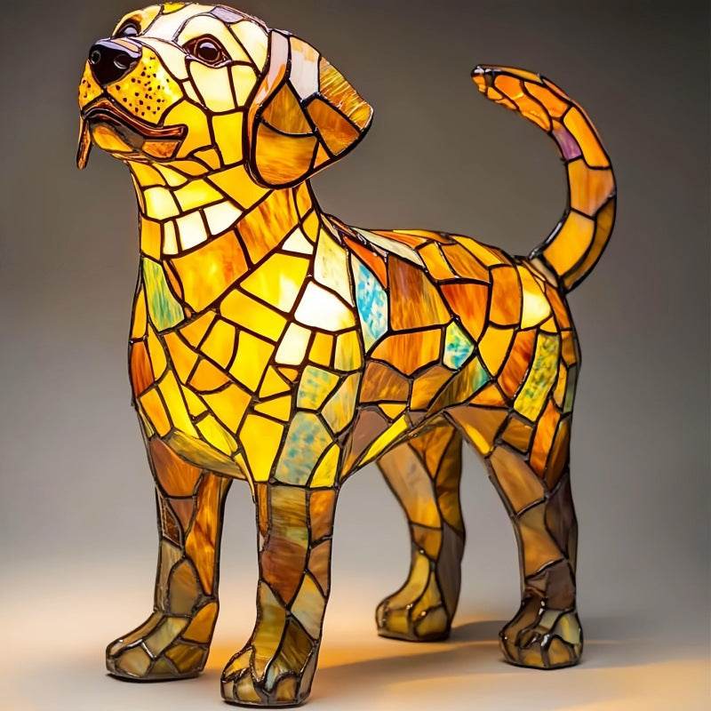 Animal resin LED night light, a cute bedside lamp for living rooms and bedrooms. - IntuitiveEncBoutique