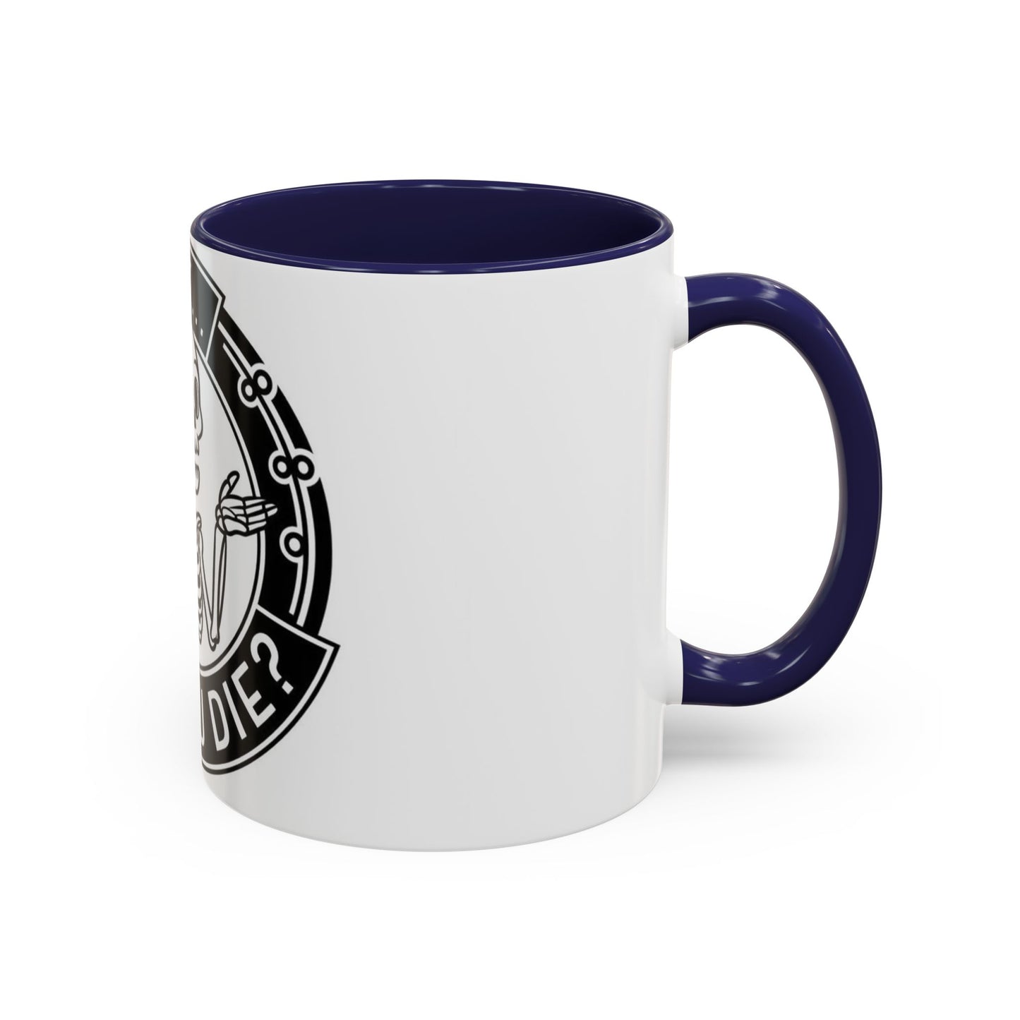 Skeleton Coffee Mug - Perfect for Halloween, Funny Gift for Friends, Gag Gift, Kitchen Decor, Humor Mug
