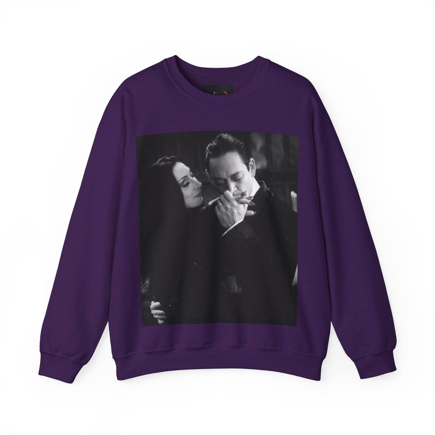Couple Gothic Unisex Sweatshirt - Gomes & Morticia Design - IntuitiveEncBoutique