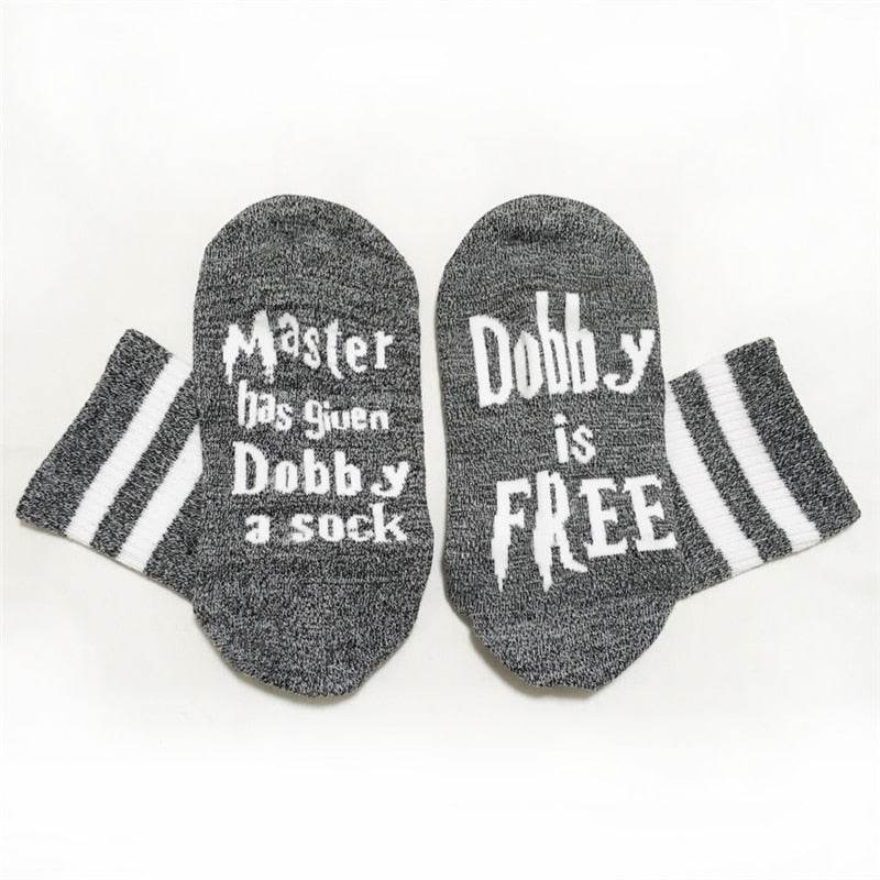 Women Print Letter Cute Dobby Socks - IntuitiveEncBoutique