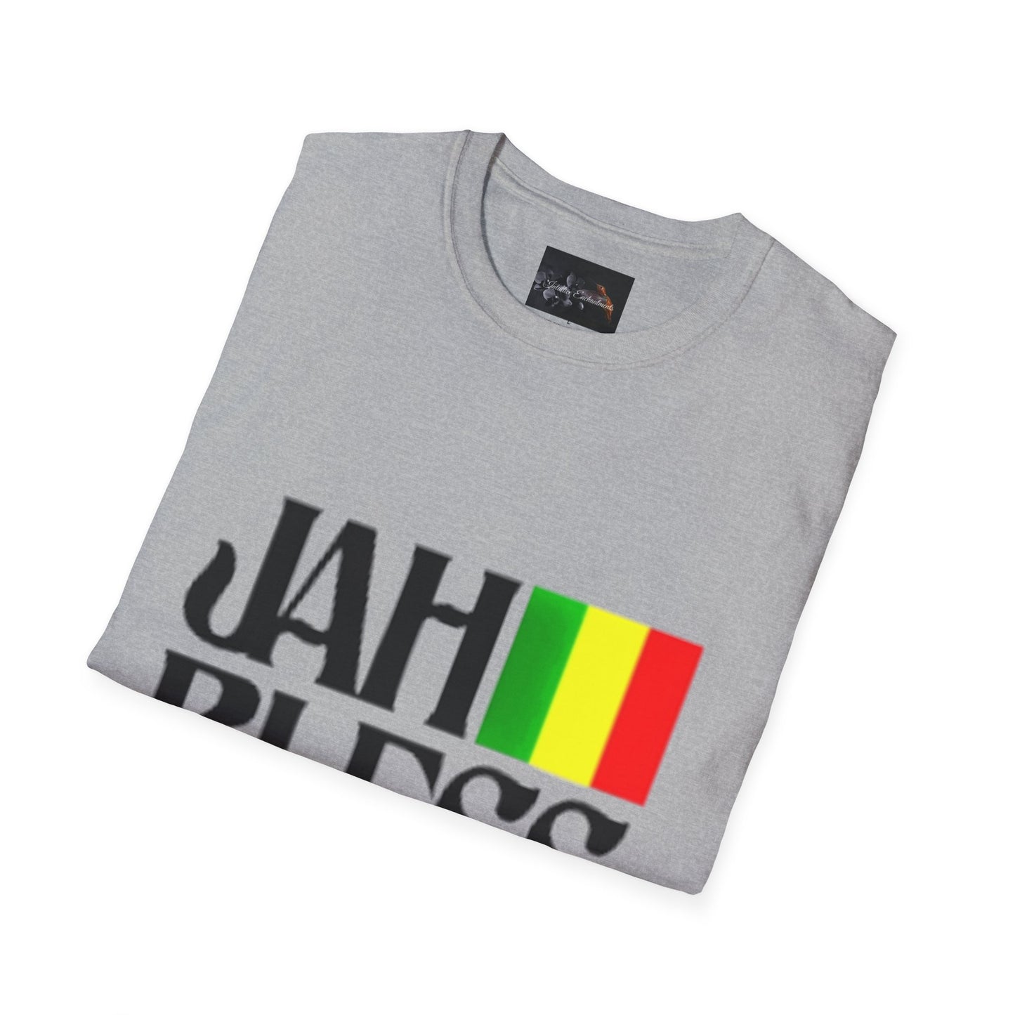 Rasta Vibes Unisex T-Shirt, Jah Bless Graphic Tee, Lion of Judah Shirt, Reggae Style Apparel, Festival Wear, Gift for Music Lovers