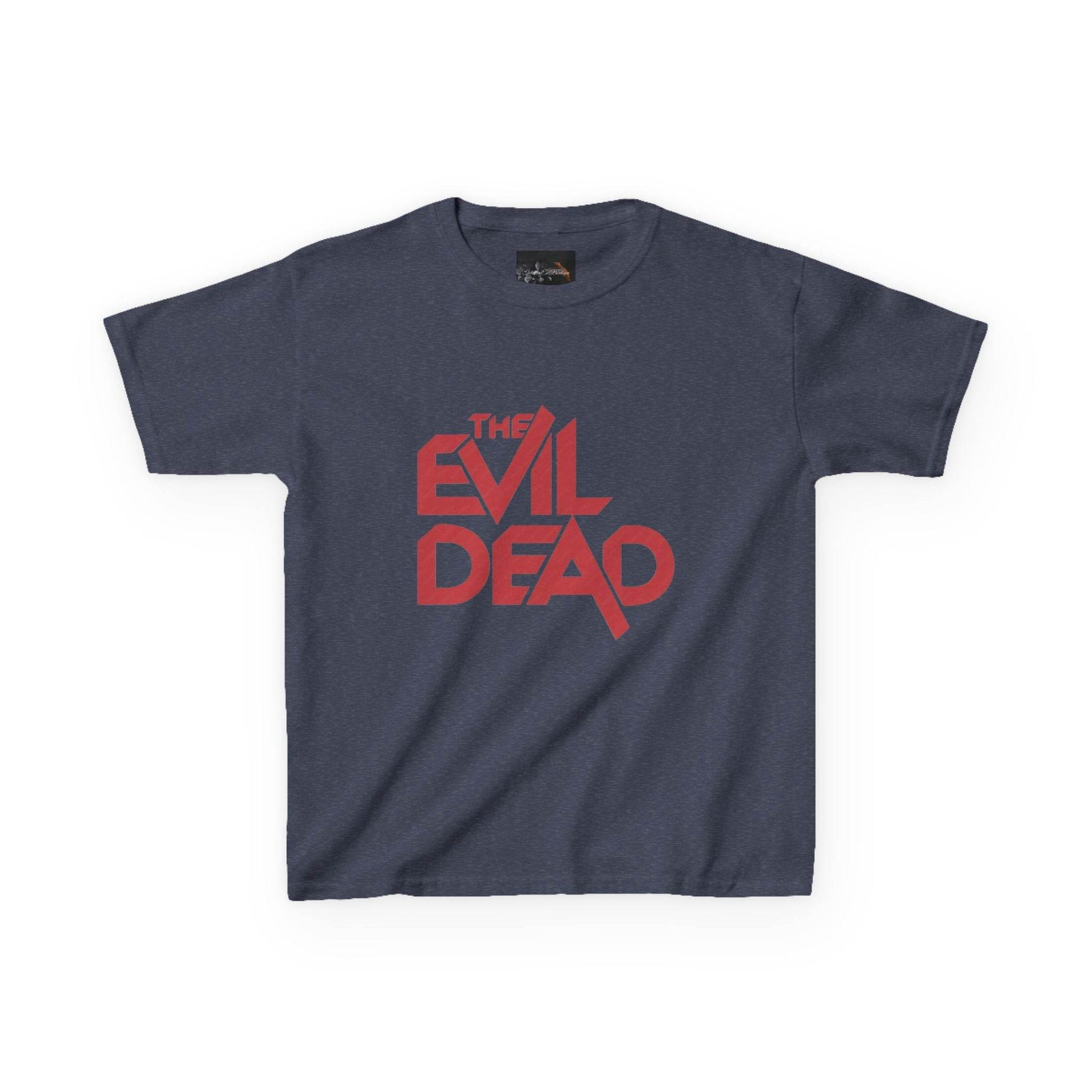 The Evil Dead Kids Tee - Horror T-Shirt, Halloween Costume, Movie Merchandise, Classic Graphic Tee, Gift for Young Fans - IntuitiveEncBoutique