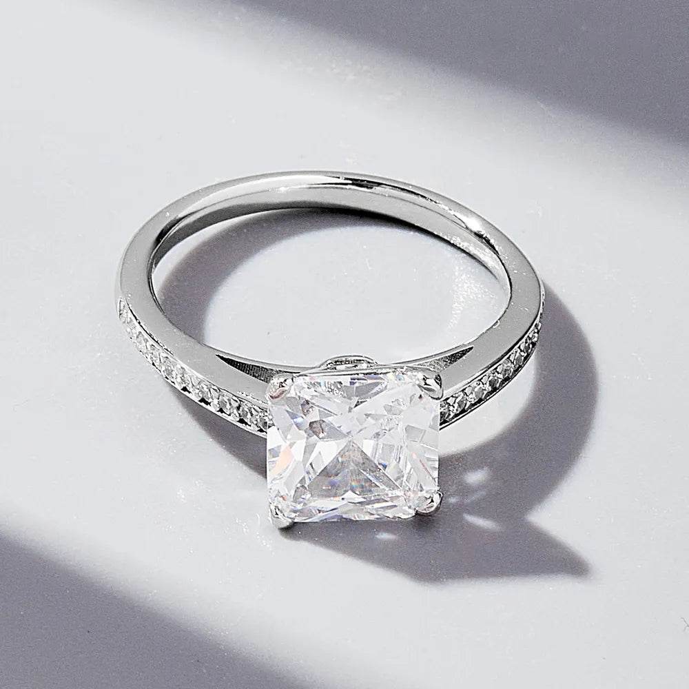 925 Sterling Silver Zircon Ring - IntuitiveEncBoutique