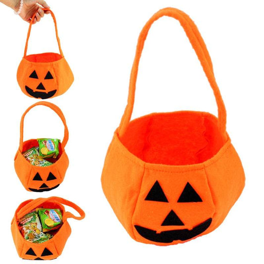 Halloween Party Supplies Non-woven Fabrics Pumpkin Bags - IntuitiveEncBoutique