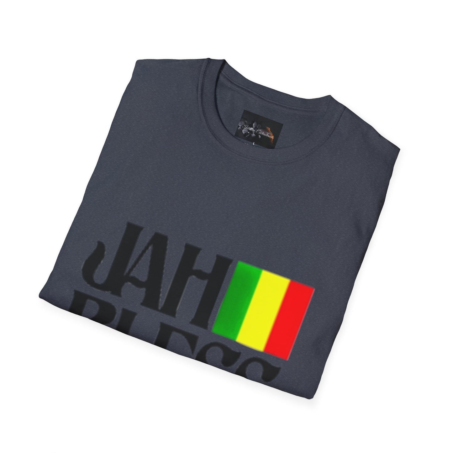 Rasta Vibes Unisex T-Shirt, Jah Bless Graphic Tee, Lion of Judah Shirt, Reggae Style Apparel, Festival Wear, Gift for Music Lovers