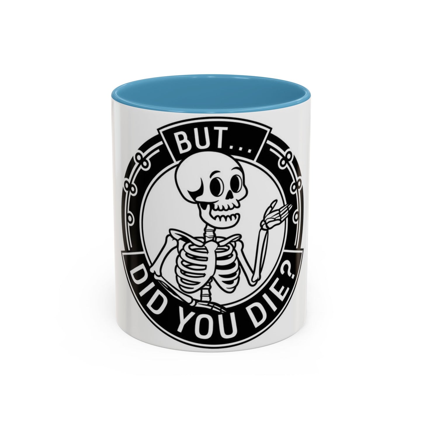 Skeleton Coffee Mug - Perfect for Halloween, Funny Gift for Friends, Gag Gift, Kitchen Decor, Humor Mug