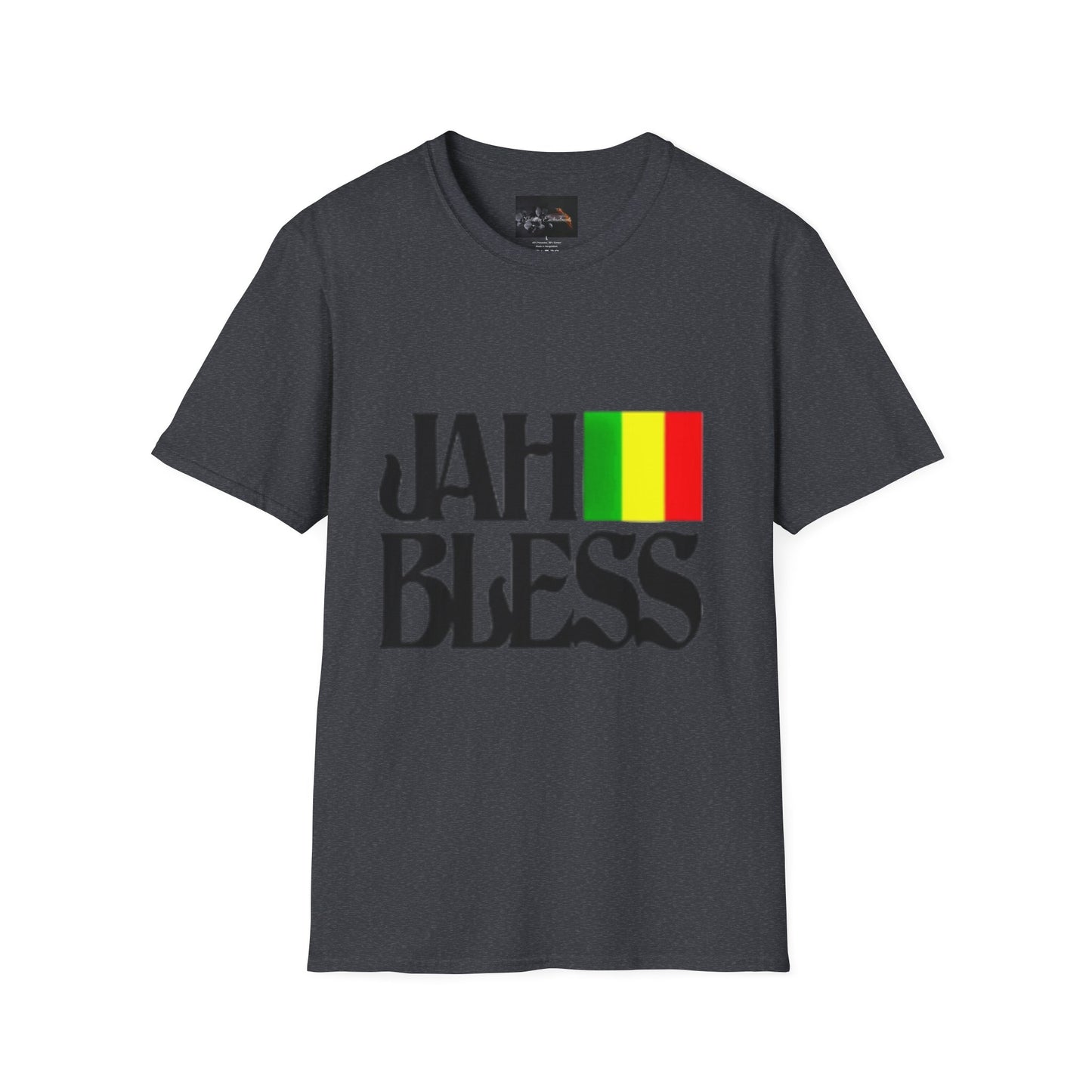 Rasta Vibes Unisex T-Shirt, Jah Bless Graphic Tee, Lion of Judah Shirt, Reggae Style Apparel, Festival Wear, Gift for Music Lovers