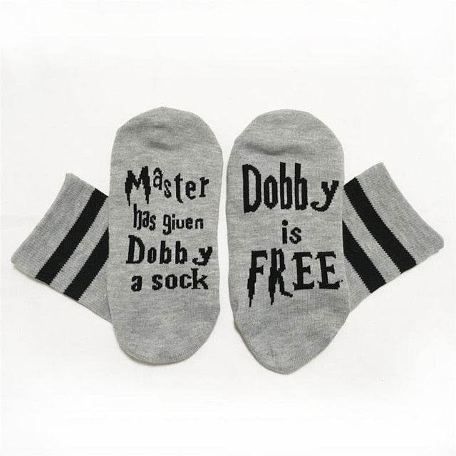 Women Print Letter Cute Dobby Socks - IntuitiveEncBoutique