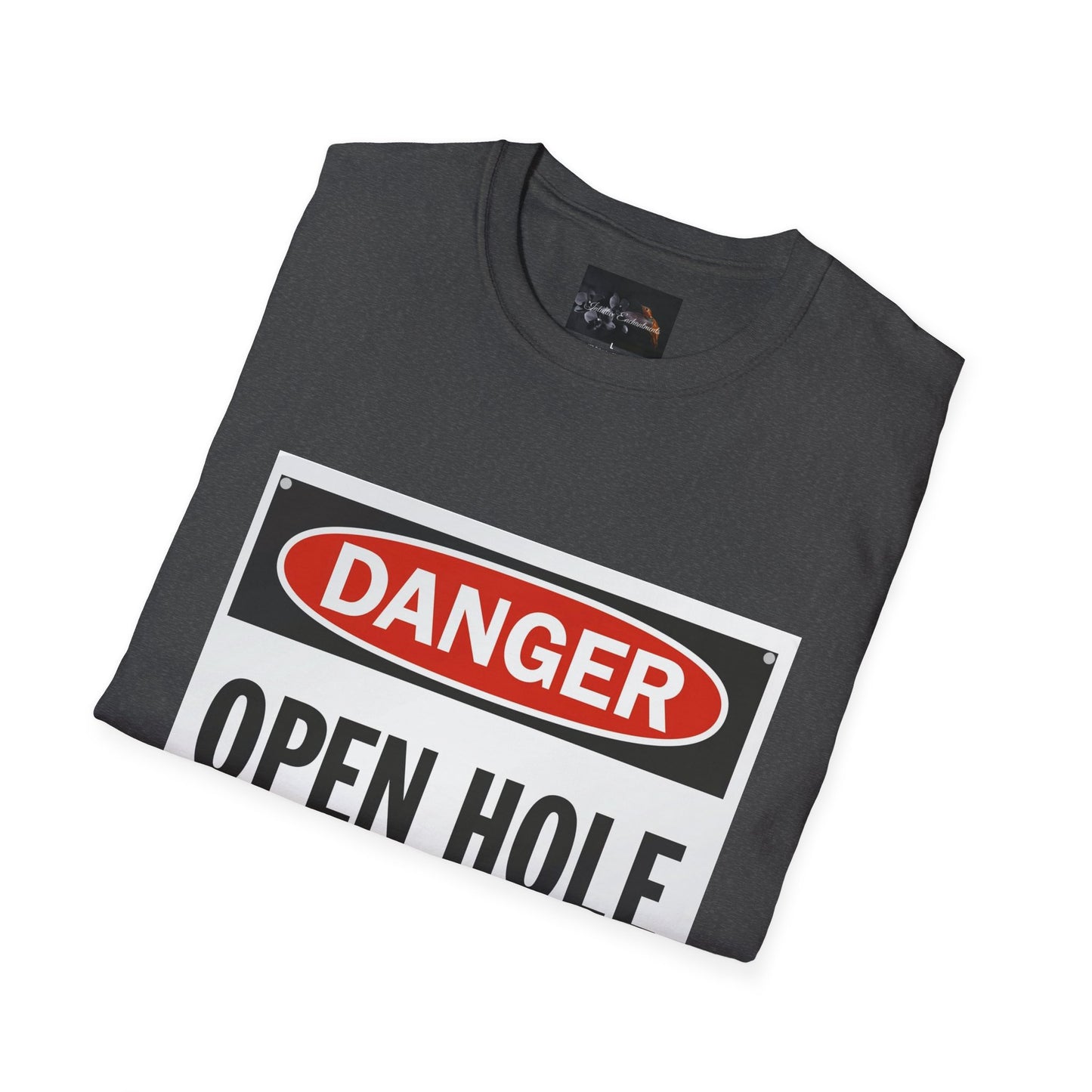 Funny Danger Open Hole T-Shirt