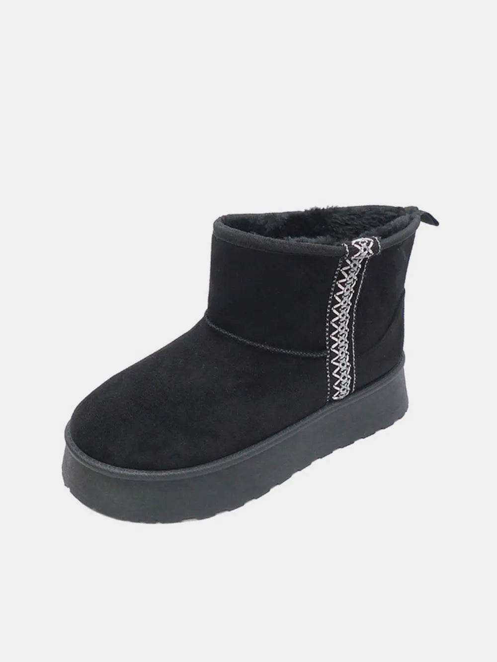 WILD DIVA Round Toe Platform Boots - IntuitiveEncBoutique
