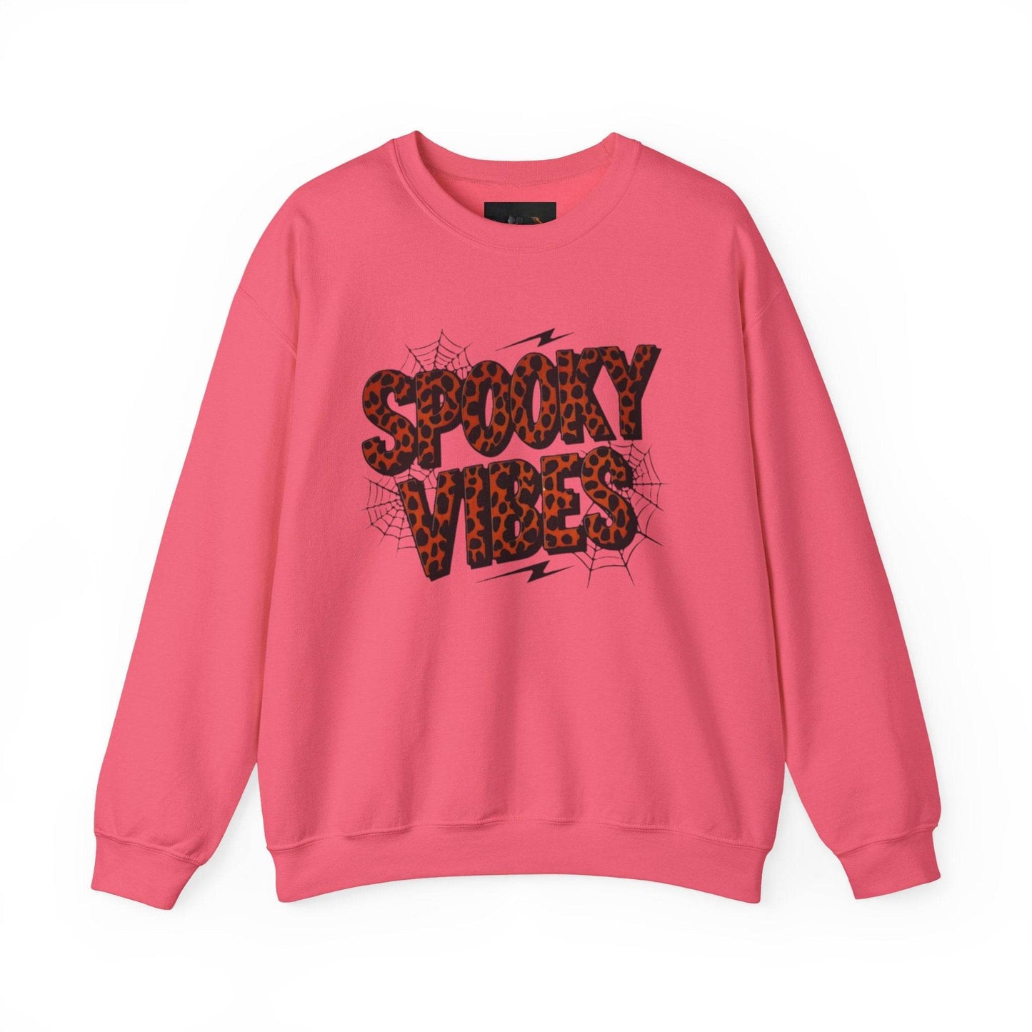Spooky Vibes Sweatshirt - Halloween Crewneck, Unisex Cozy Jumper, Fall Fashion, Ghosts & Ghouls, Casual Wear, Fun Gift - IntuitiveEncBoutique