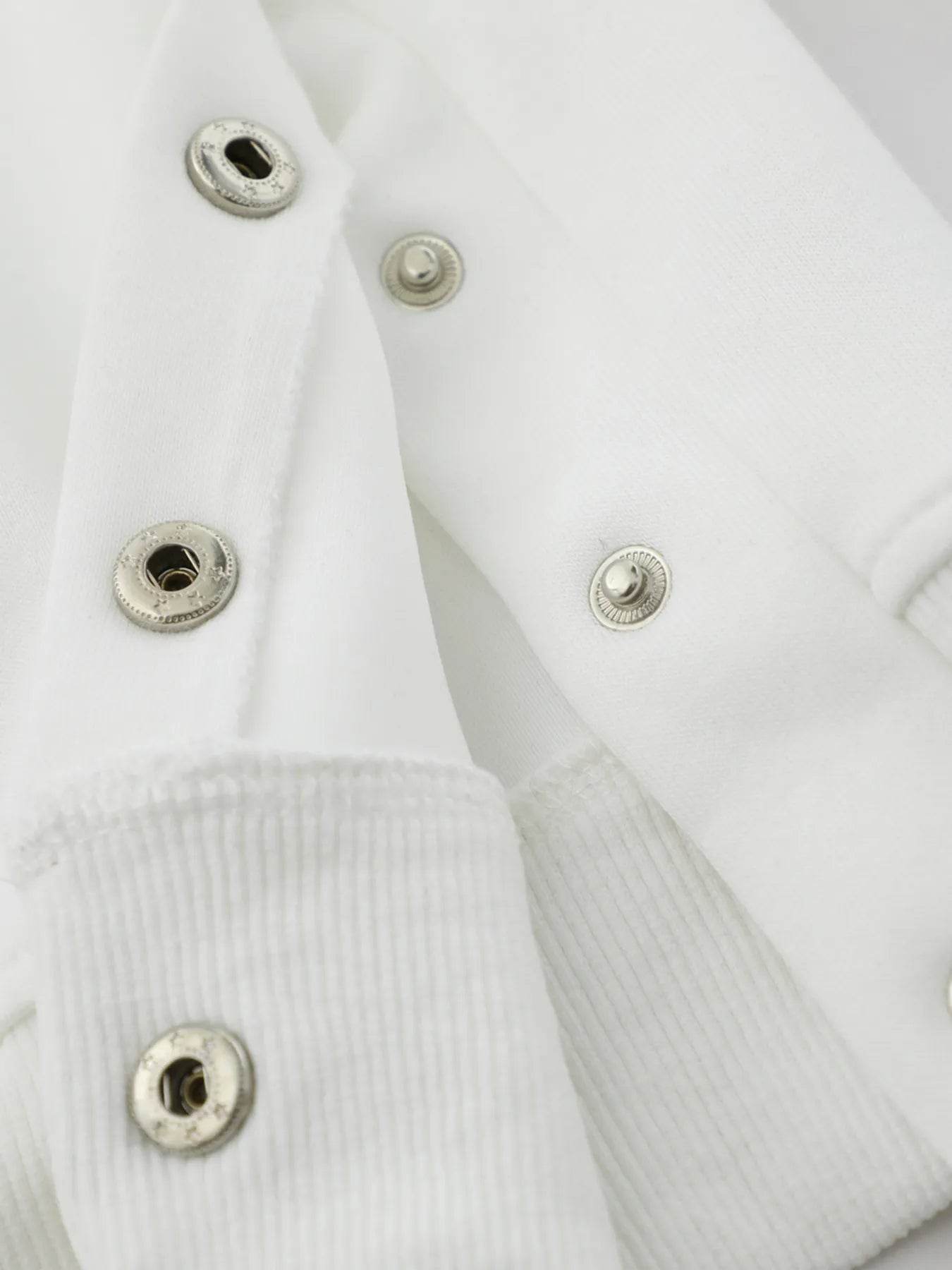 Men's Spider Graphic Oversized Hoodie with Side Button Details - IntuitiveEncBoutique