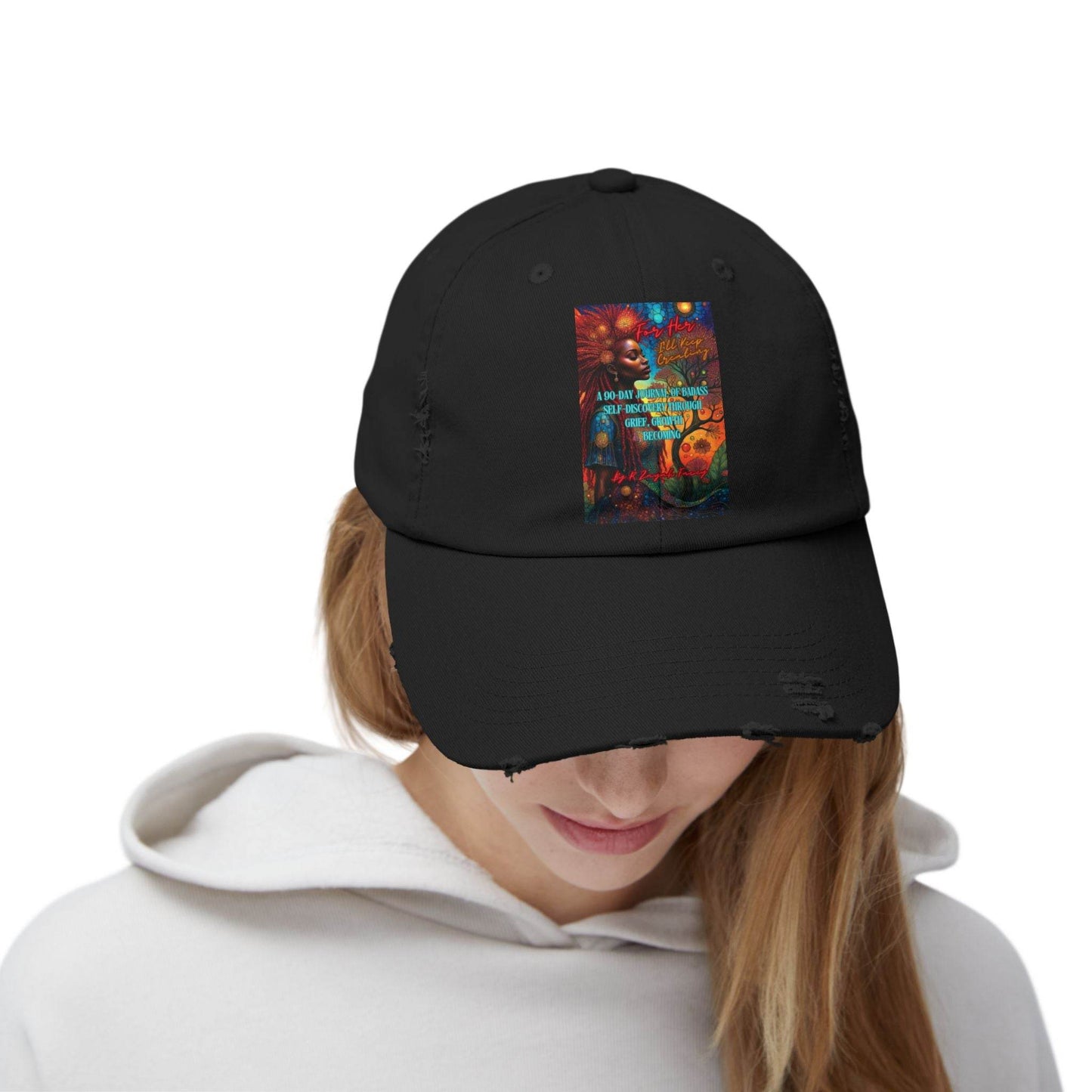 For Her I'll Keep Creating Book, Cap - IntuitiveEncBoutique