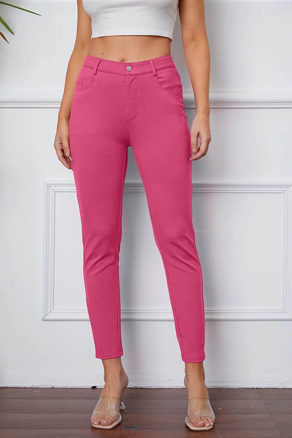 StretchyStitch Pants by Basic Bae - IntuitiveEncBoutique