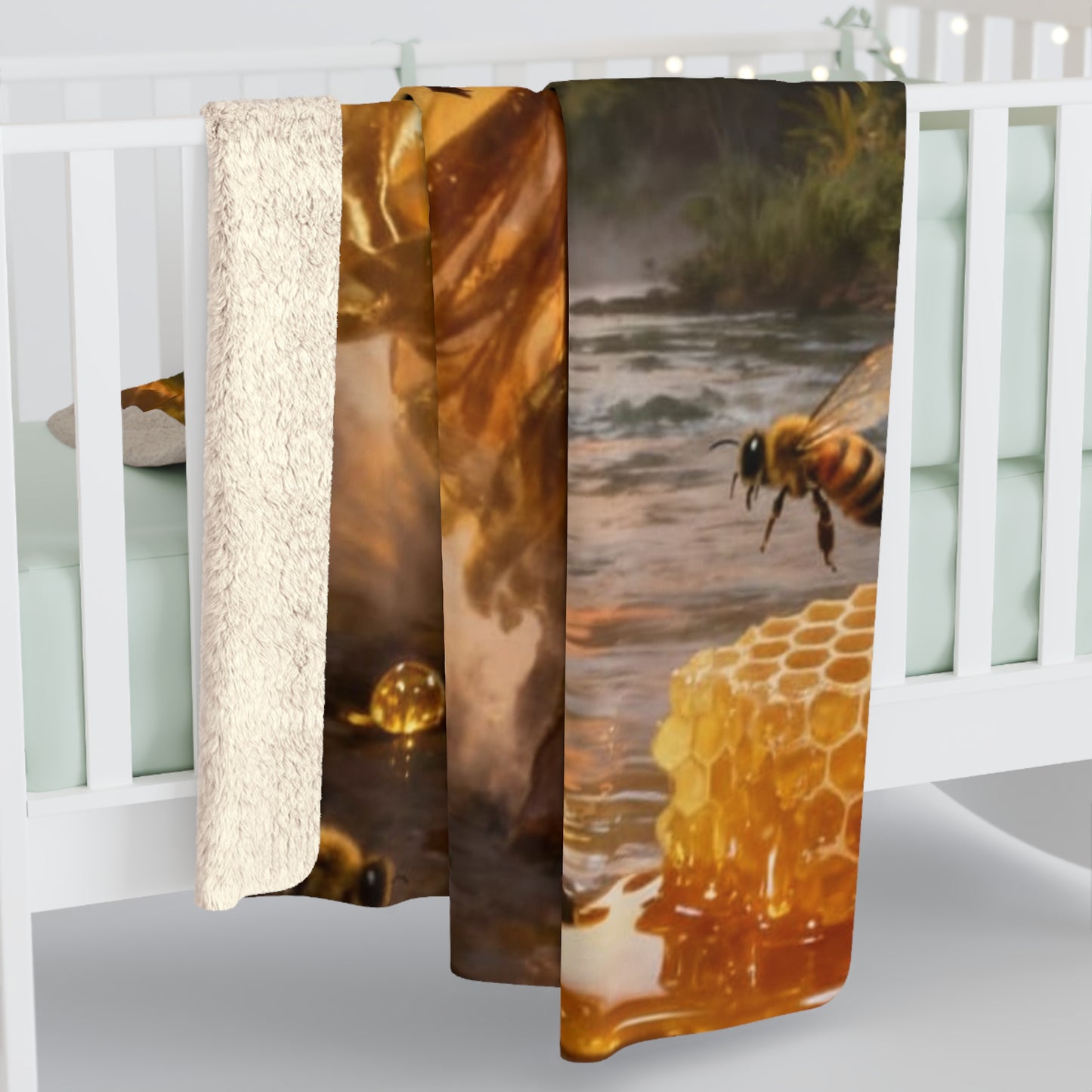 Sherpa Fleece Blanket - Ochun Design