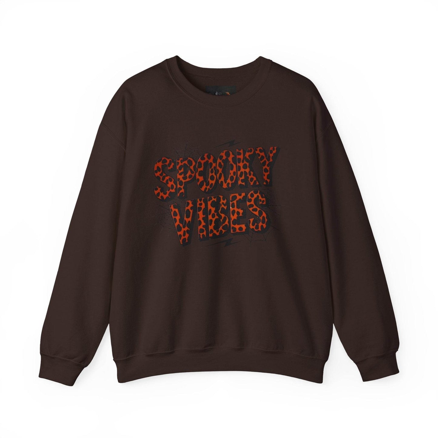 Spooky Vibes Sweatshirt - Halloween Crewneck, Unisex Cozy Jumper, Fall Fashion, Ghosts & Ghouls, Casual Wear, Fun Gift - IntuitiveEncBoutique